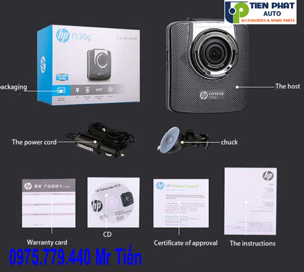 Camera hành trình Hp f530