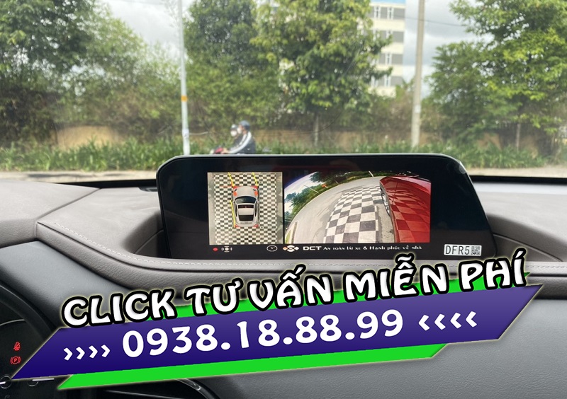 Màn hình tự động hiển thị góc quay theo tín hiệu xi nhan Màn hình tự động hiển thị góc quay theo tín hiệu xi nhan