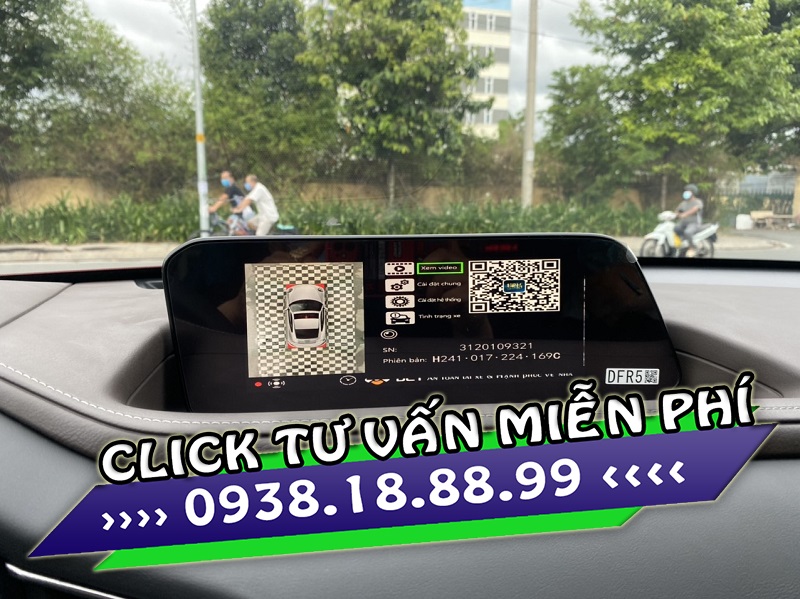 Camera 360 Mazda CX30 hỗ trợ ghi hành trình 4 phía Camera 360 Mazda CX30 hỗ trợ ghi hành trình 4 phía