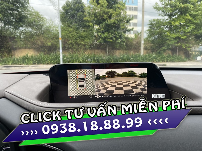 Camera 360 độ Mazda CX30 hiển thị toàn cảnh khi khởi động xe Camera 360 độ Mazda CX30 hiển thị toàn cảnh khi khởi động xe