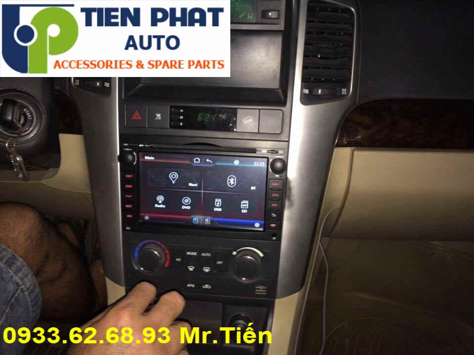 Gắn Màn Hình DVD Zin Theo Xe Cho Chevrolet Captiva Đời 2008 Tại Tp.Hcm