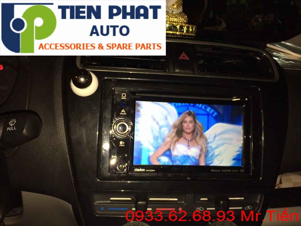 Lắp Đặt Màn Hình DVD Theo Xe Cho Mitsubishi Mirage 2015 Tại Tp.Hcm