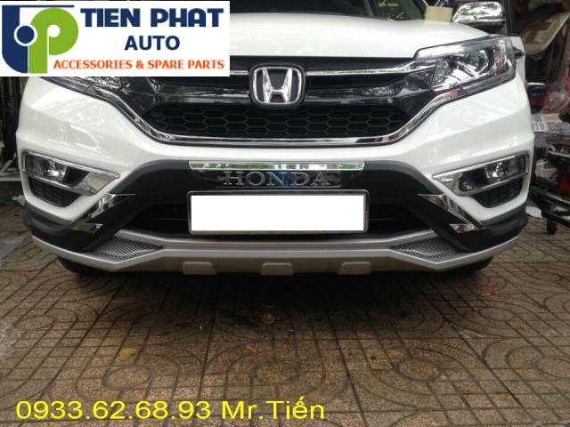 lắp ốp cản trước sau cho honda crv 2016 tai tp hcm
