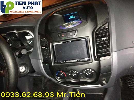 Lắp Đặt Màn Hình DVD Theo Xe Cho Ford Ranger 2014 Tại Tp.Hcm
