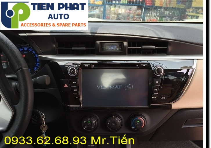Lắp Màn Hình DVD Cao Cấp Theo Xe Toyota Altis Đời 2014 Tại Tp.Hcm