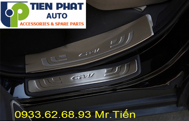 nap buoc chan trong chong tray cho honda crv 2016 tai hcm