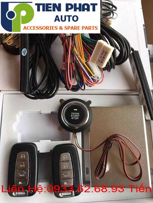 Lắp Đặt Engine Start Stop Smart Key Chìa Khóa Thông Minh Cho Xe Huyndai Acent Đời 2014 Tại Tp.Hcm