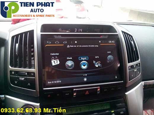 Lắp Đặt Màn Hình DVD Theo Xe Cho Ford Ranger Bản Wildtrak Đời 2016 Tại Củ Chi