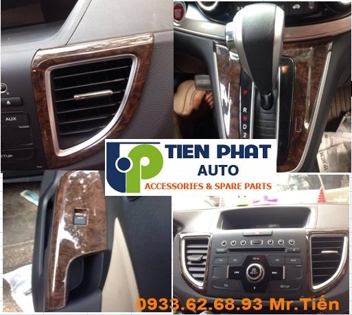 Sơn Vân Gỗ Nội Thất Xe Honda Crv Tại Quận 8
