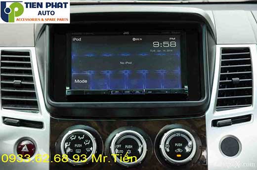 Dịch Vụ Lắp Đặt Màn Hình DVD Theo Xe Cho Mitsubishi Pajero Sport 2008-2014 Tại Củ Chi