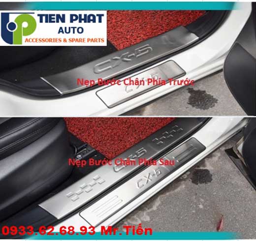 Dịch Vụ Lắp Nẹp Bước Chân Trong Chống Trầy Xe Mazda-CX-5 2016 Tại Củ Chi
