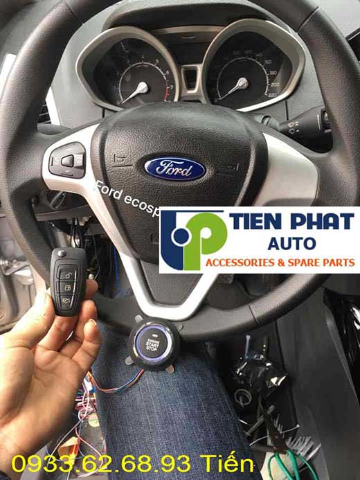 Độ Nút Engine Start Stop/Smart Key Chuyên Nghiệp Cho Ford Ranger Tại Tp.Hcm
