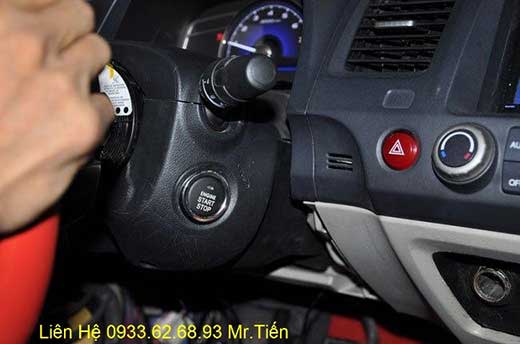 Độ Nút Engine Start Stop/Smart Key Chuyên Nghiệp Cho Honda Civic Tại Tp.Hcm