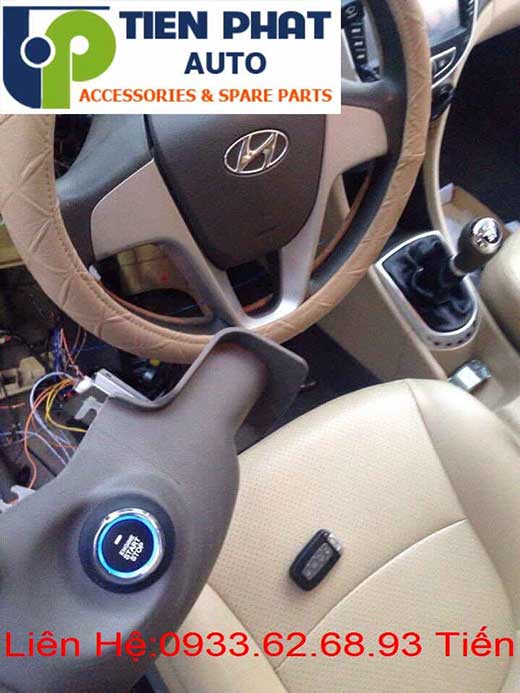 Độ Nút Engine Start Stop/Smart Key Chuyên Nghiệp Cho Huyndai Accent Tại Tp.Hcm