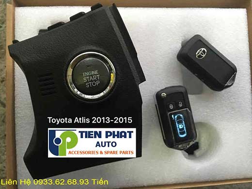Engine Start Stop Smart Key Chìa Khóa Thông Minh Cho Toyota Altis Đời 2015 Tại Tp.Hcm