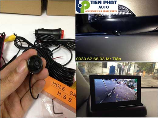 Gắn Camera Gương Cập Lề (Camera Phía Trước) Cho Xe Toyota Land Cruiser 2015-2016