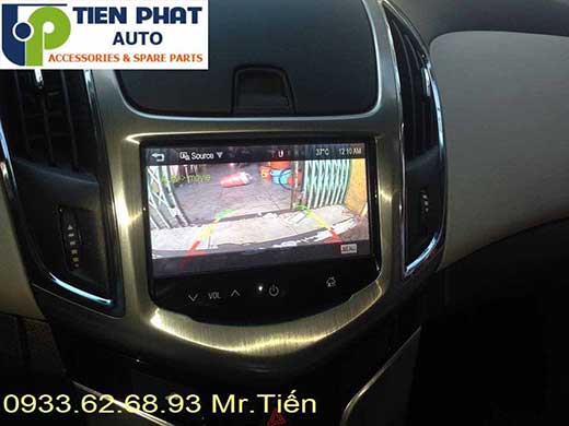 Gắn Camera Lùi De Tích Hợp Vào Màn Hình Cho Xe Chevrolet Cruze 2015