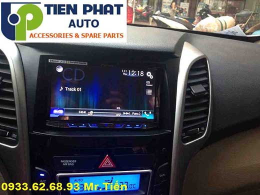 Lắp Đặt Màn Hình DVD Zin Theo Xe Cho Huyndai I30 2015-2016 Tại Củ Chi