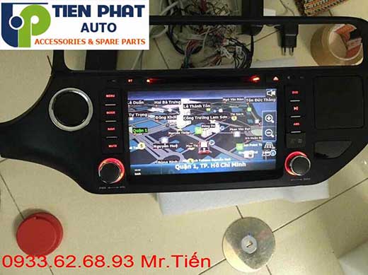 Lắp Đặt Màn Hình DVD Zin Theo Xe Kia Rio 2015 Tại Tp.Hcm