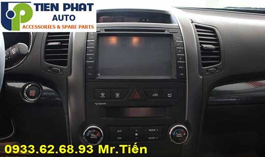 Lắp Đặt Màn Hình DVD Zin Theo Xe Kia Sorento Đời 2011 Tại Tp.Hcm
