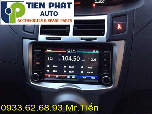 Lắp Đặt Màn Hình DVD Zin Theo Xe Toyota Yaris 1.5G Đời 2010 Tại Tp.Hcm