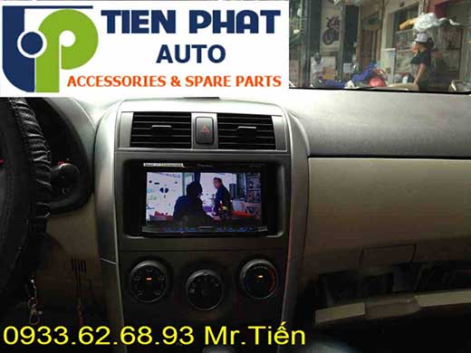 Lắp Đầu Máy DVD Zin Theo Xe Toyota Altis Đời 2010-2011 Tại Hà Nội