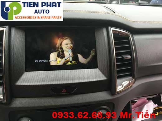 Lắp GPS Bản Đồ Vietmap S1 Dẫn Đường Vào Màn Hình Zin Cho Ford Willtrack 2015-2016