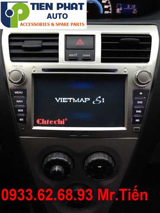Lắp Màn Hình DVD Cao Cấp Xe Toyota Vios 1.8G Đời 2011 Tại Tp.Hcm