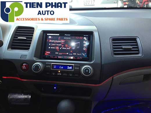 Lắp Màn Hinh DVD Zin Theo Xe Honda Civic Đời 2008-2012 Tại Hcm