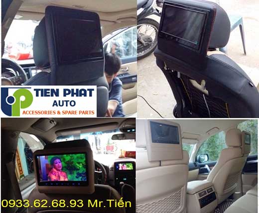 Lắp Màn Hình Gối Đầu Cao Cấp 9 Inch HD Cho Xe Mitsubishi Pajero Sport