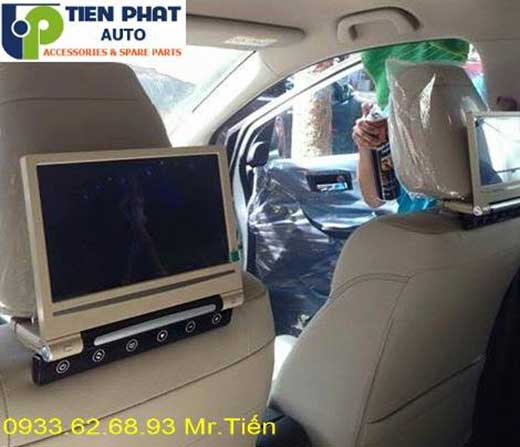 Lắp Màn Hình Gối Đầu Cao Cấp 9 Inch HD Cho Xe Toyota LandCruiser Tại Quận 4