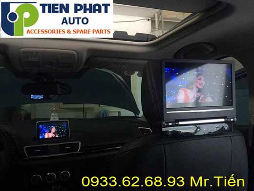 lắp Màn Hình Gối Đầu Cho Xe Mazda 3 2014-2015 Tại Tp.Hcm Uy Tín Nhanh