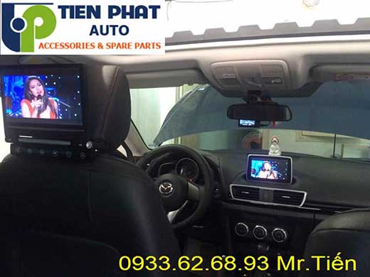 Lắp Màn Hình Gối Đầu Sau Cao Cấp 9 Inch HD Cho Xe Mitsubishi Outlander Tại Củ Chi