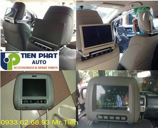 Lắp Màn Hình Gối Đầu Sau Ghế Cho Xe Mitsubishi Outlander Tại Tp.Hcm