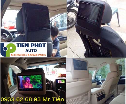 Lắp Màn Hình Gối Đầu Sau Ghế Cho Xe Toyota Camry