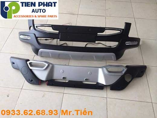 Lắp Ốp Cản Trước Sau Cho Xe Ford Ecosport 2015-2016 Tại Tp.Hcm