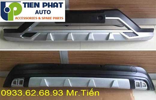 Lắp Ốp Cản Trước Sau Cho Xe Huyndai Tucson 2016 Tại Tp.Hcm
