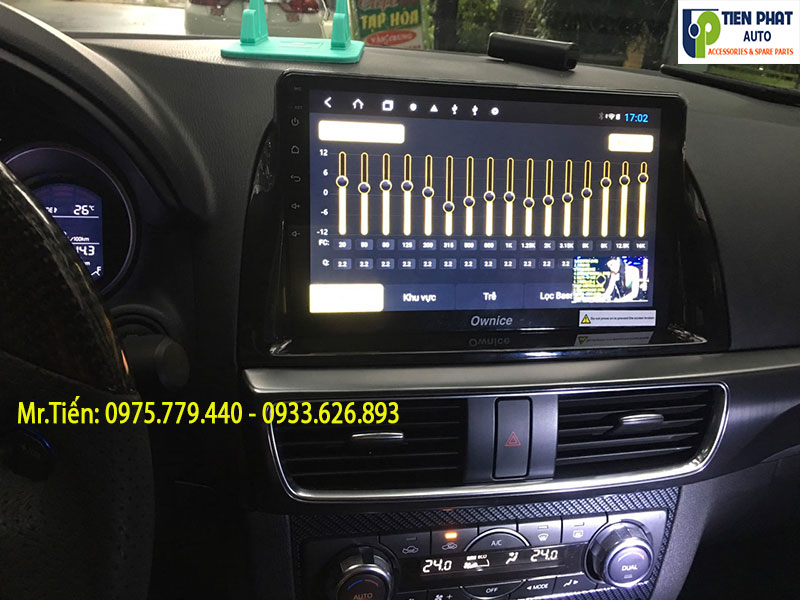 Màn Hình DVD Android Cắm Sim 4G Cho Xe Mazda CX-5